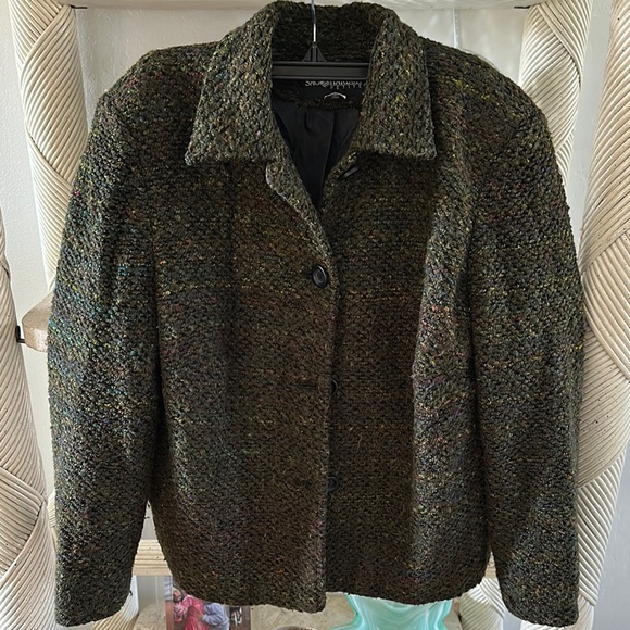 Sag Harbor Jackets & Blazers - Women's Tweed Jacket